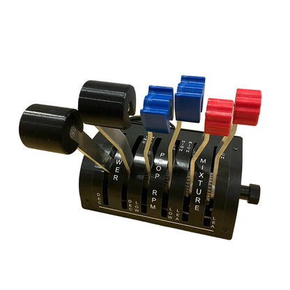 6-Axis Flight Simulator Metal Throttle Quadrant