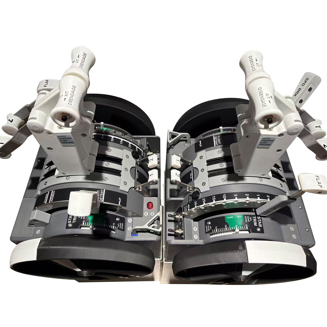 B737-800 Throttle-Quandrant for X-Plane 12, MSFS 2020/2024 - Compatible with Zibo737, PMDG737 (3D Printed Version)