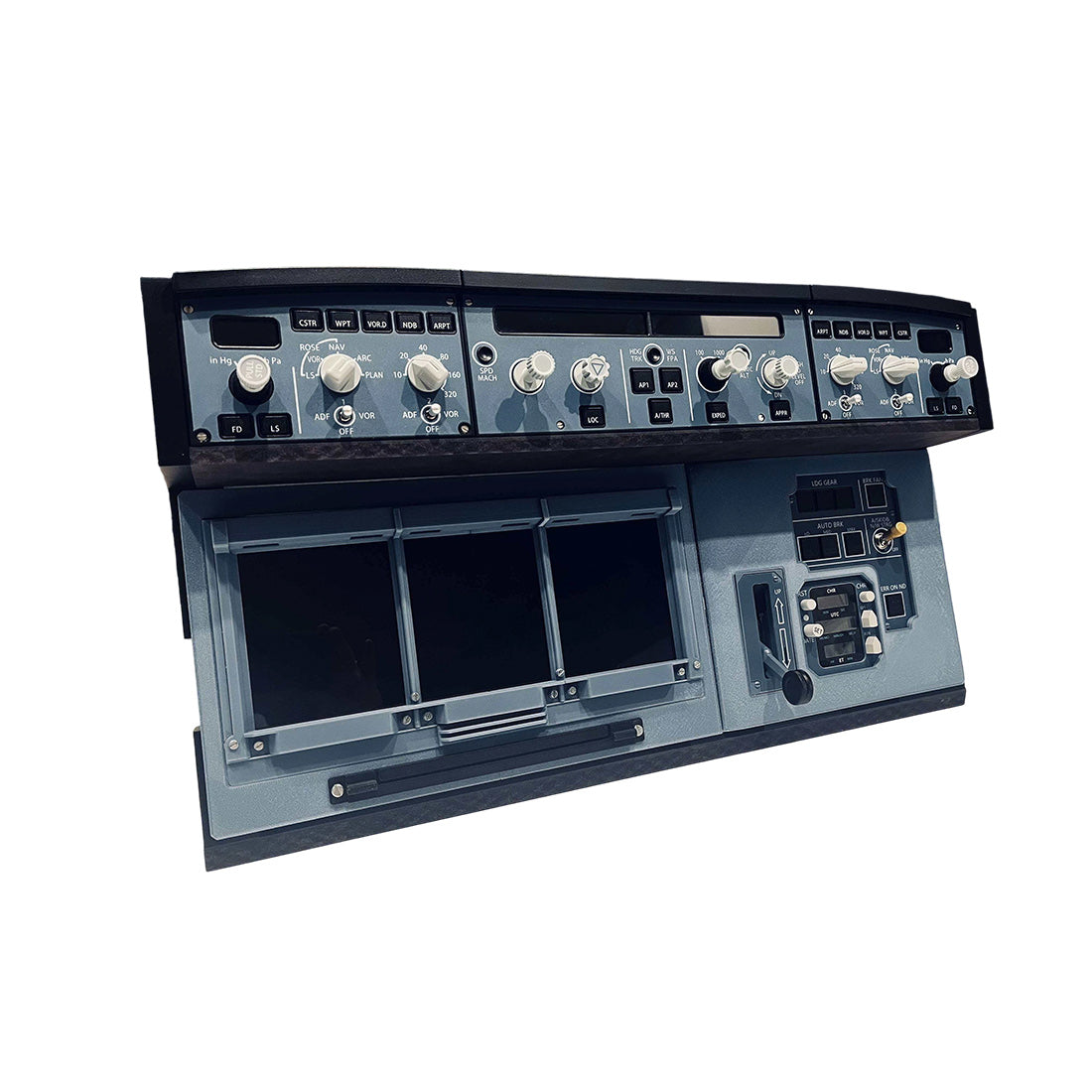 A320 A350 Desktop Flight Simulator Cockpit Display Stand with HD Screen