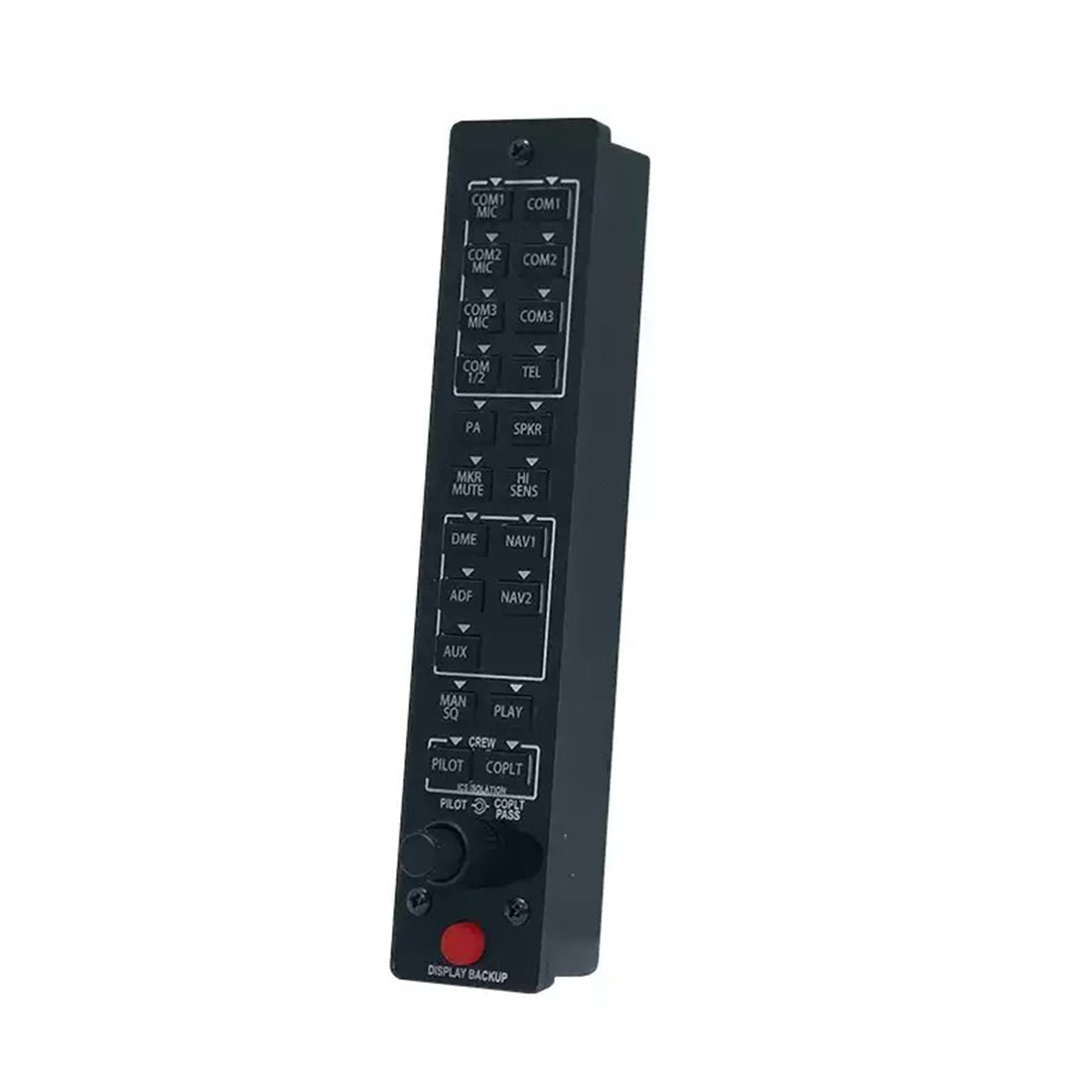1/1 Scale G-G1000 Integrated Avionics 3-Piece Panel Set (PFD+MFD+GMA) with Mounting Brackets - Compatible with Major Flight Simulators