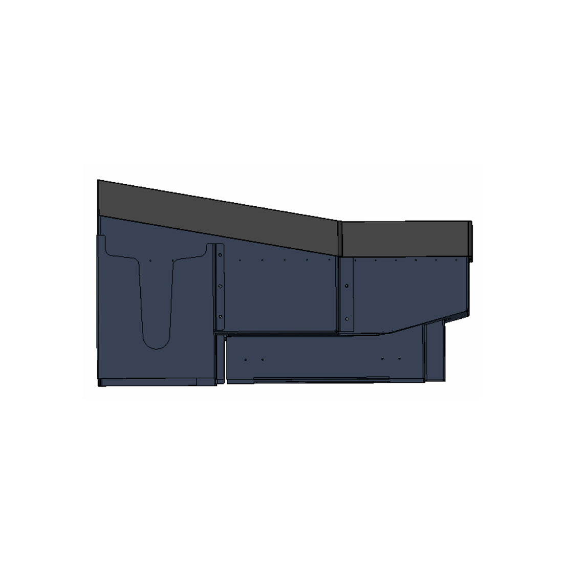A32X Flight Sim Control Panel - Highly Realistic, Aviation-Grade Aluminum Alloy with Baking Paint Finish, Professional Cockpit Experience for Flight Simulation Enthusiasts