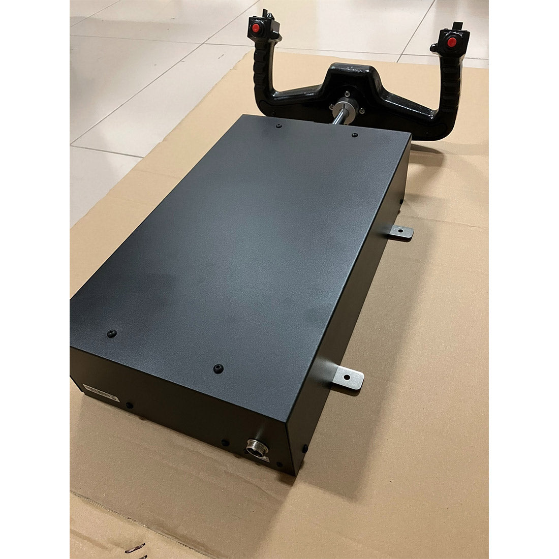 All-Metal Force Feedback Flight Simulator Yoke