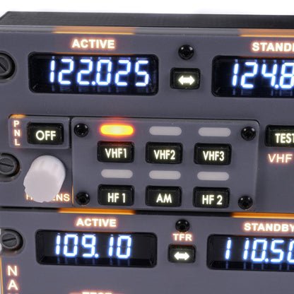 D201 B737 1:1 COCKPIT Radio Tuning Panel