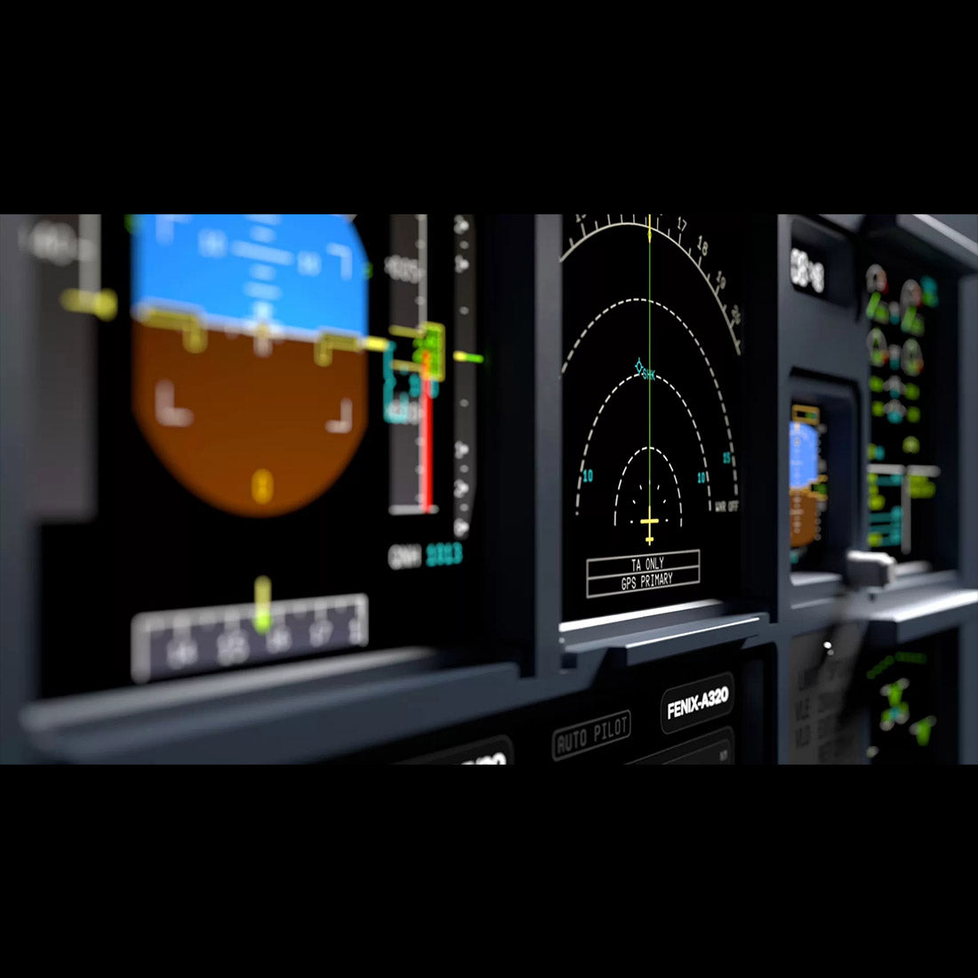 Mini MIP ND PFD Central Instrument Panel