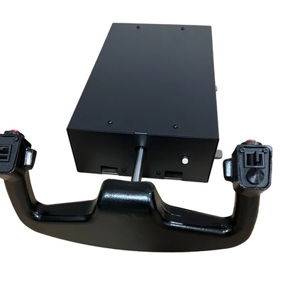 All-Metal Force Feedback Flight Simulator Yoke