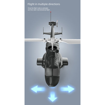 A61 1/52 Scale Air-wolf 2.4G 4CH Single Rotor Flybarless Mini RC Helicopter Model