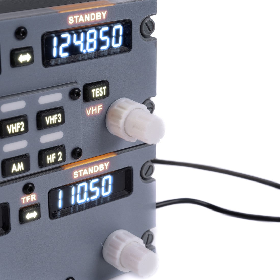 D201 B737 1:1 COCKPIT Radio Tuning Panel