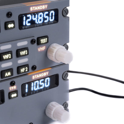 D201 B737 1:1 COCKPIT Radio Tuning Panel
