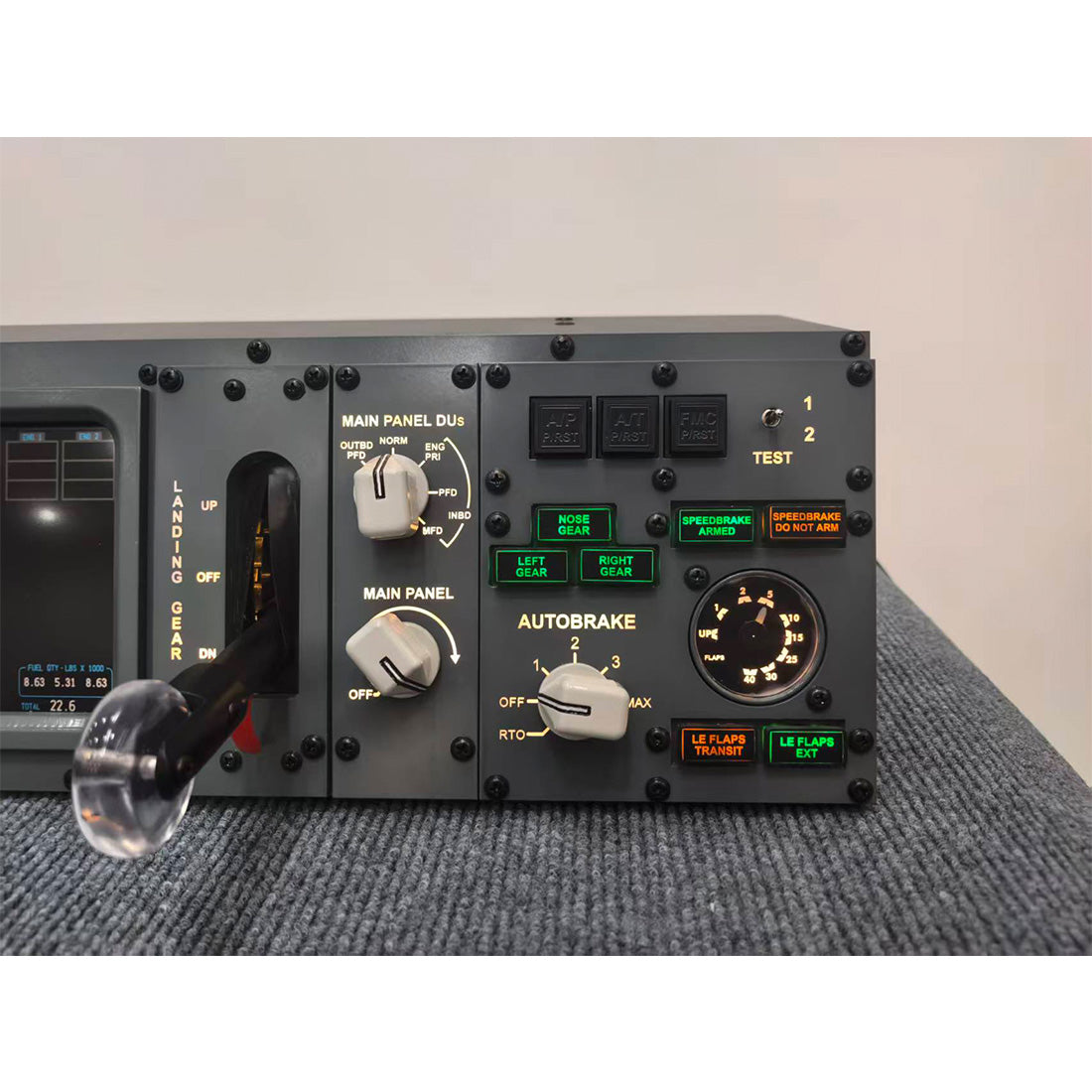 B737 Desktop (MIP)Simulator Panel for MSFS2020/2024, X Plane - Compatible with PMDG737, Zibo737