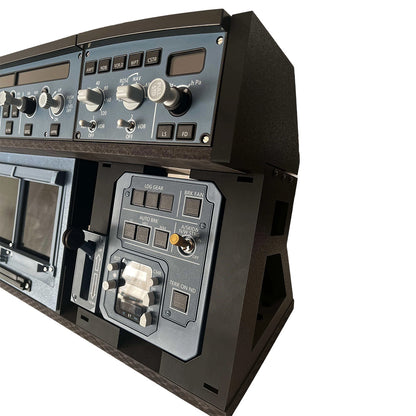 A320 A350 Desktop Flight Simulator Cockpit Display Stand with HD Screen
