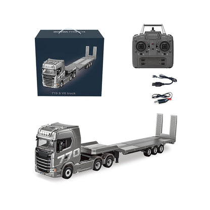 Evil Eye Lighting Accessories +1:18 6x4 Remote Control Tractor Truck 770S Heavy Truck + Semi-Trailer Flatbed