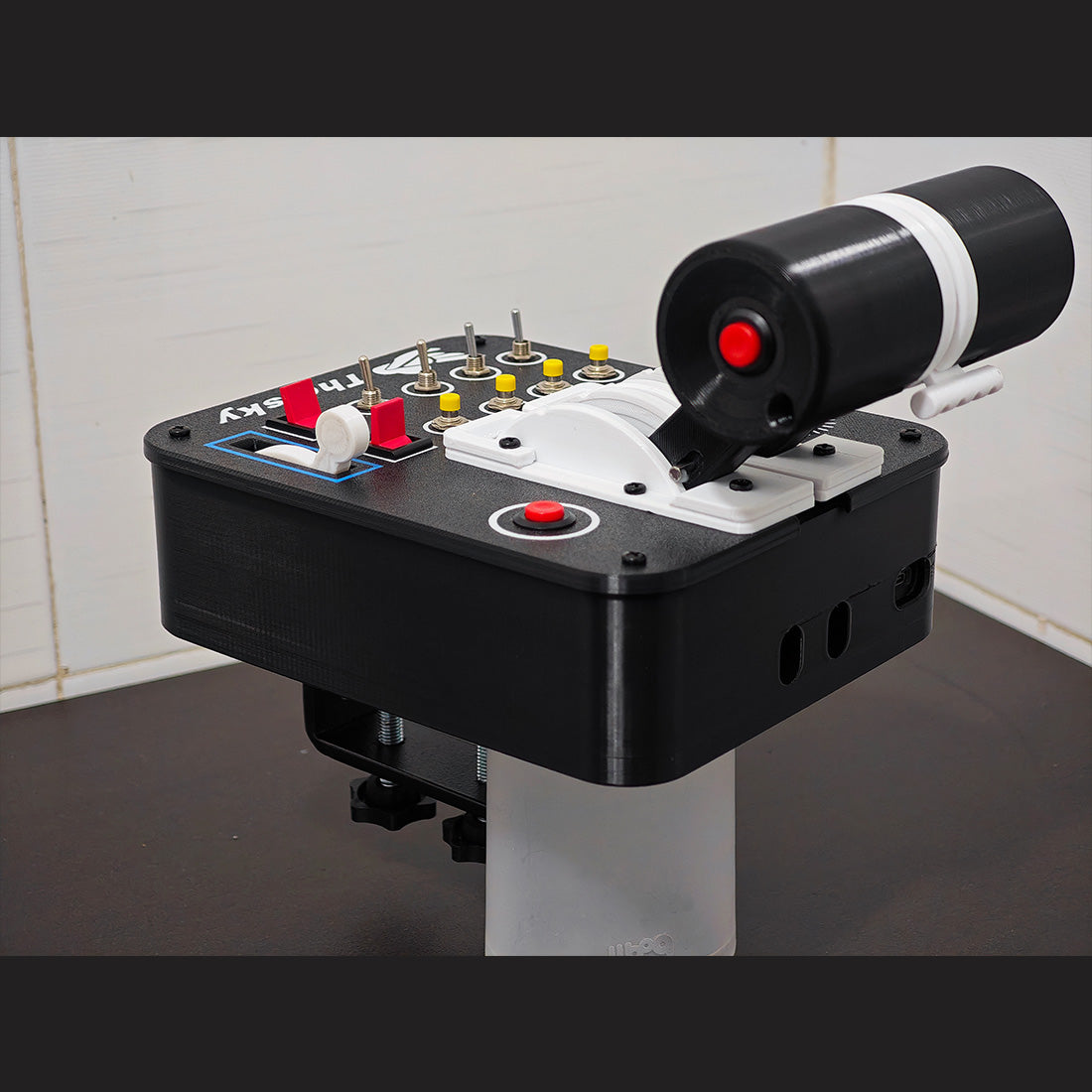 Flight Simulation Throttle-Controller, USB Plug-and-Play, 4 Axes 13 Buttons