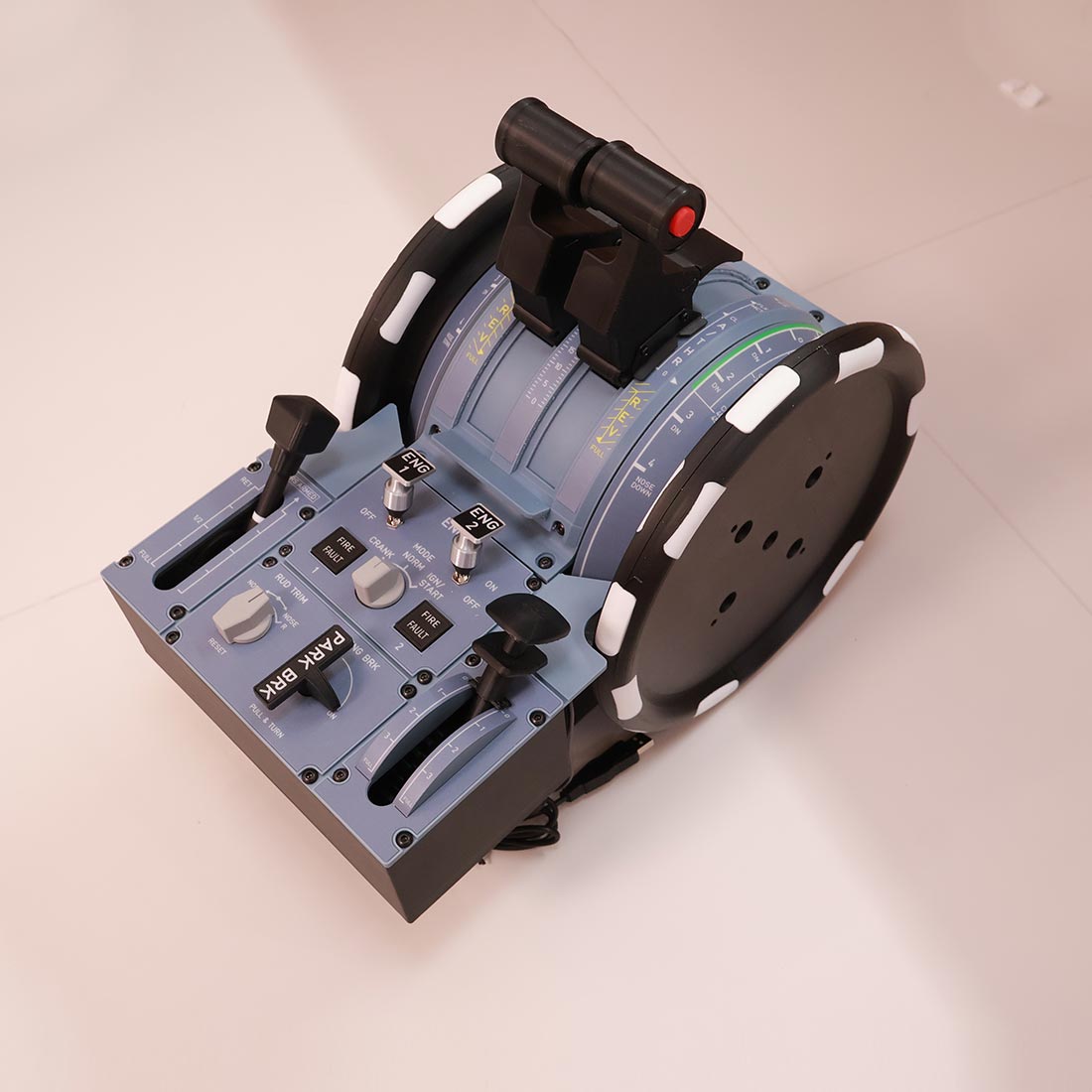 Hoowalt D107 V2.0 Metal Plate Lever Head Version A32X A31X A19X Motorized Throttle Cockpit Panel