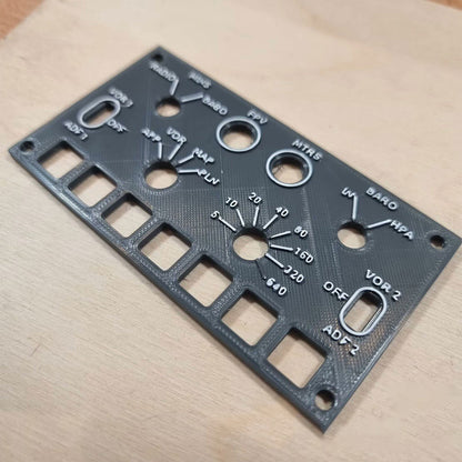 1/1 Scale 3D Printed 737 EFIS Panel for Flight Simulators, Compatible with MSFS and X-Plane