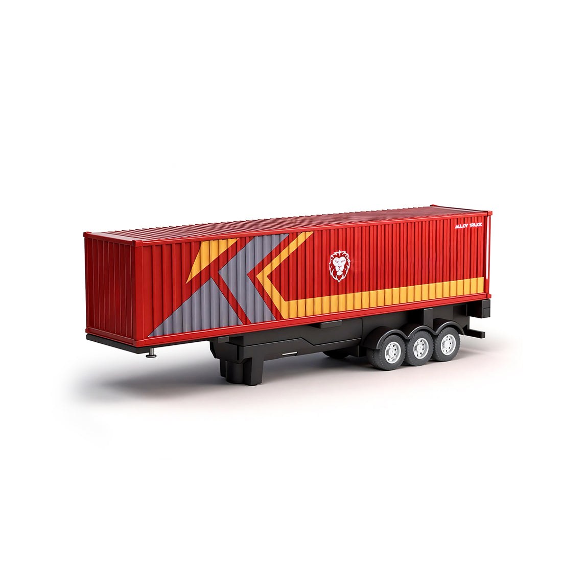 1/64 Scale 2.4GHz 4WD RC Container Truck Model