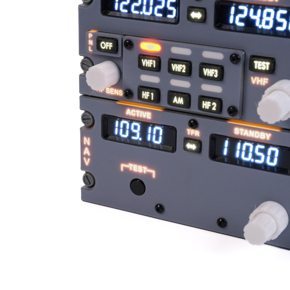 D201 B737 1:1 COCKPIT Radio Tuning Panel