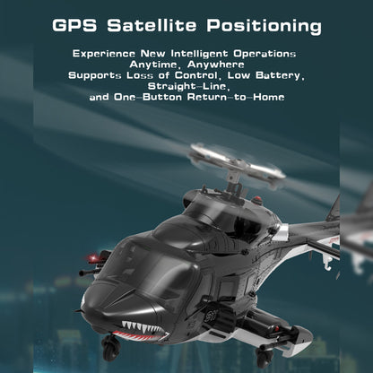 A61 1/52 Scale Air-wolf 2.4G 4CH Single Rotor Flybarless Mini RC Helicopter Model