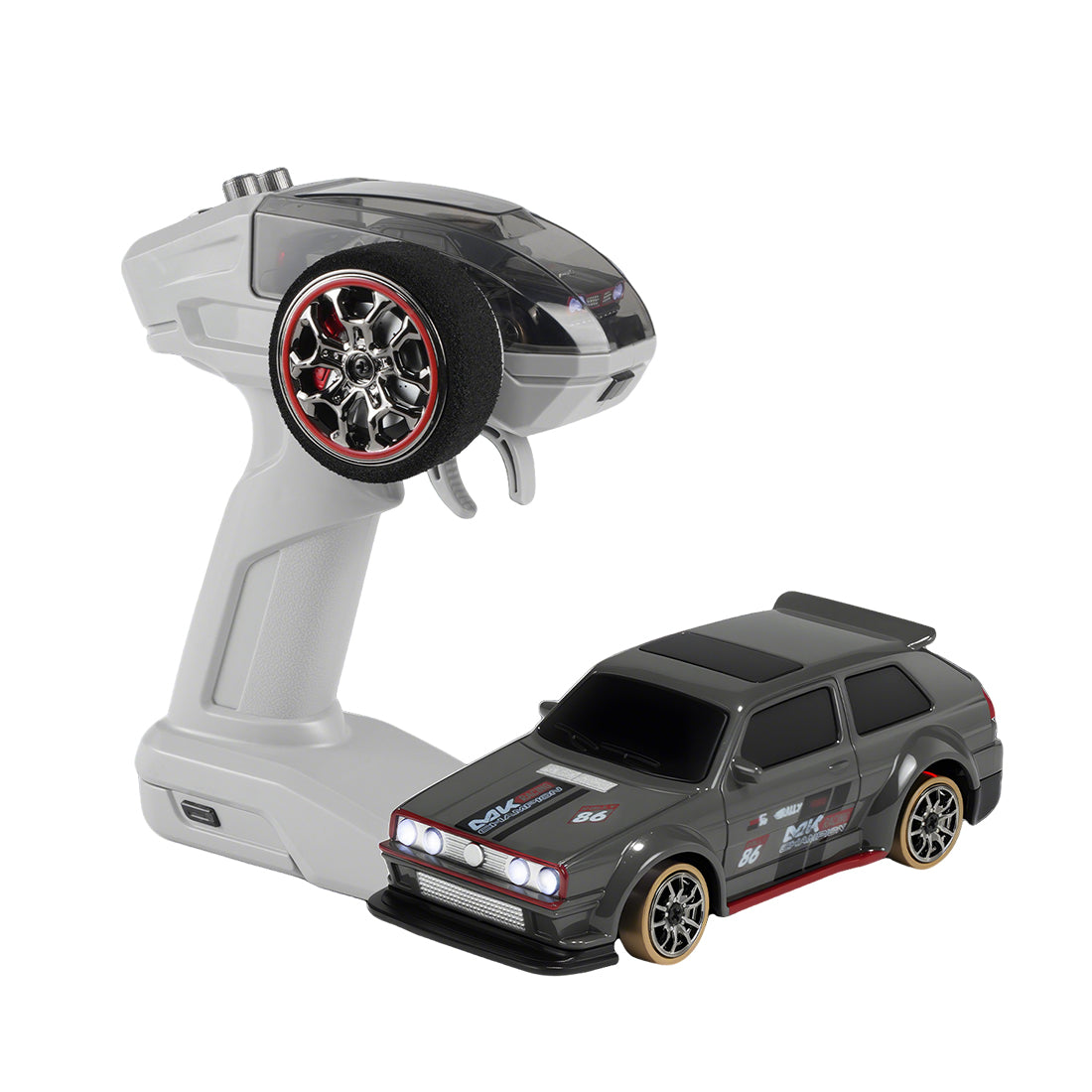 1/64 Scale 2.4G Full Proportional 4WD RC Drift Car