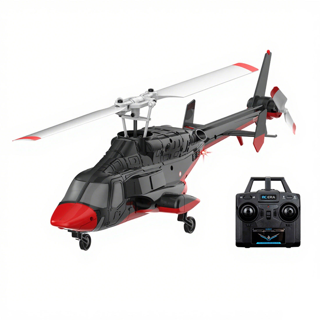 A61 1/52 Scale Air-wolf 2.4G 4CH Single Rotor Flybarless Mini RC Helicopter Model