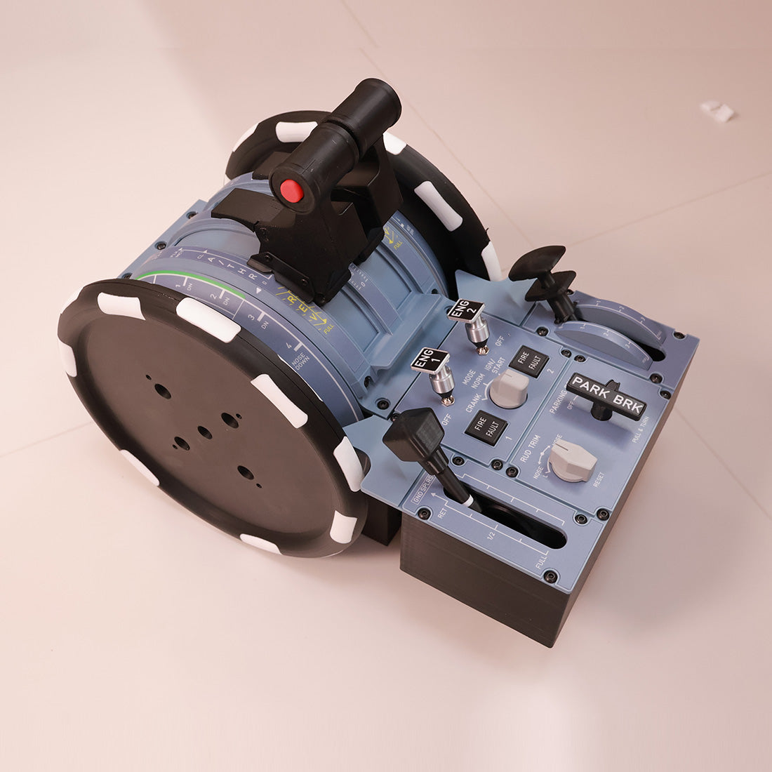 Hoowalt D107 V2.0 Metal Plate Lever Head Version A32X A31X A19X Motorized Throttle Cockpit Panel