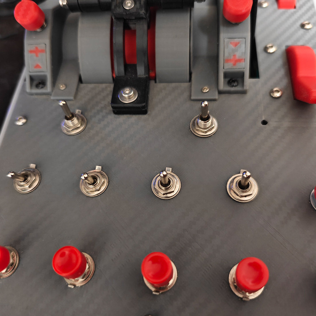 F-15 Flight Sim Throttle-Controller, USB Plug-and-Play, Compatible with MSFS, X-PLANE, DCS