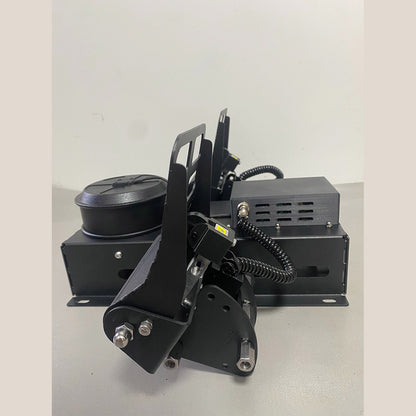 Force Feedback Rudder Pedals, All-Metal Flight Simulator Pedals