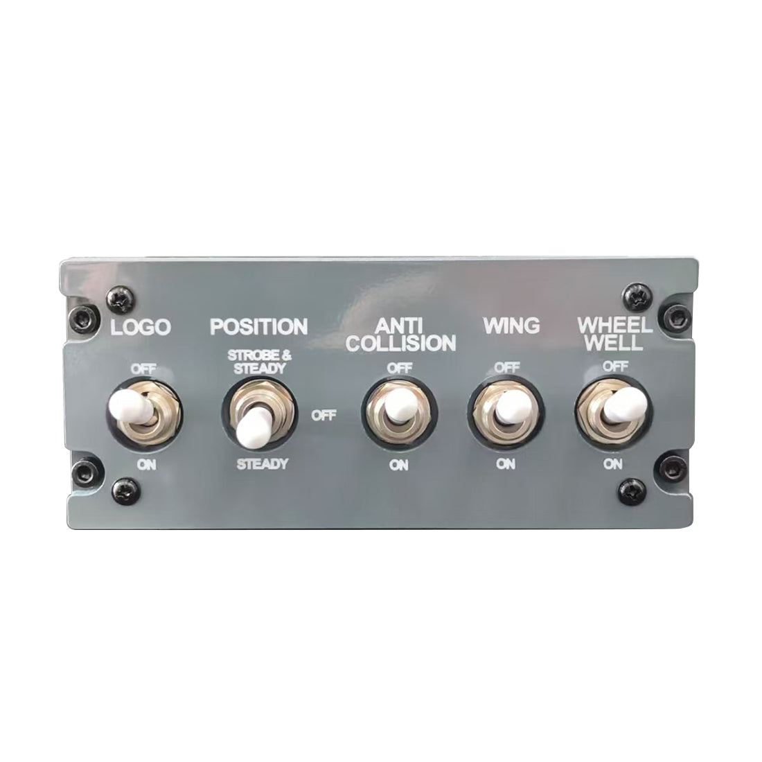 B737 Overhead Logo & Strobe Light Panel Module