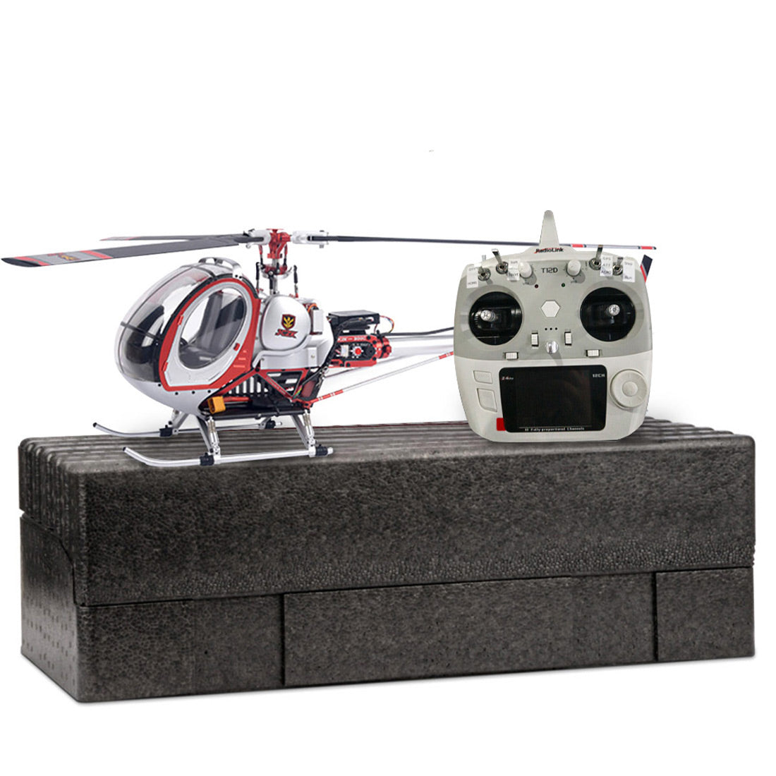 JCZK 300C PRO 2.4G 3-Blade Flybarless Alloy Realistic RC Helicopter Model