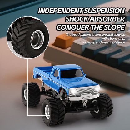 1/16 Scale Full-Proportional Pickup-Style RC Crawler