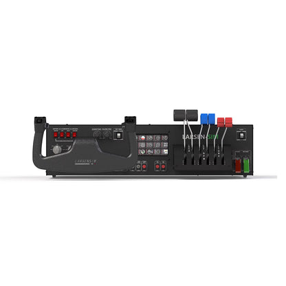 Desktop Flight Sim Control Panel with Integrated Display for Windows, Compatible with X-Plane MSFS, D40/D42/172 Aircraft Models (PC Not Included/Metal Housing)