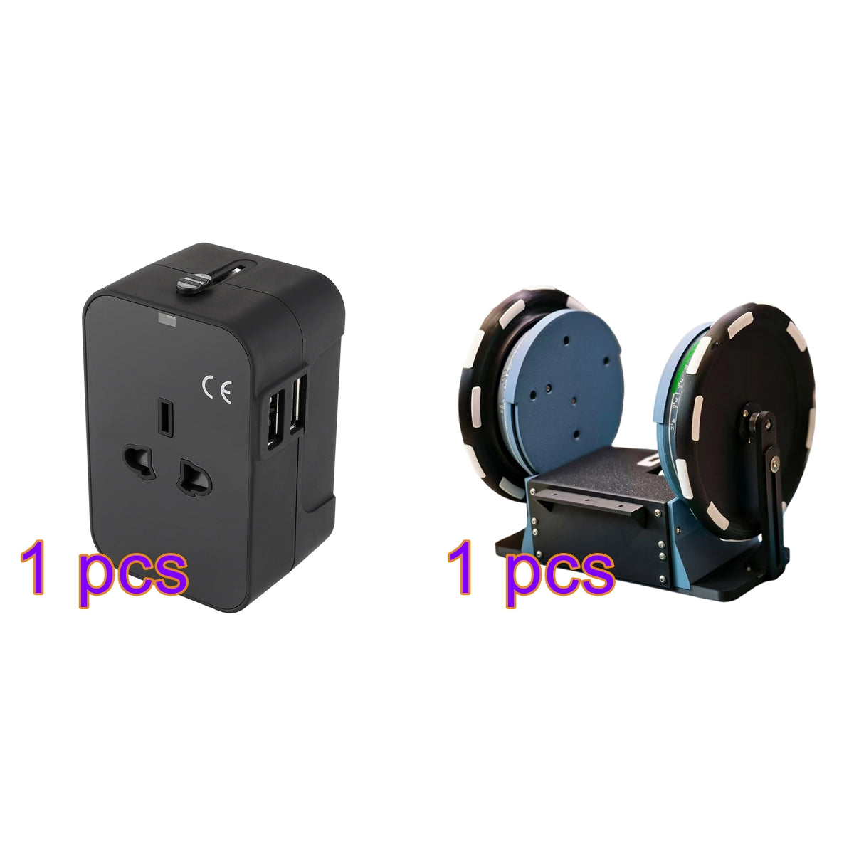 Universal Travel Adapter+A32X Aircraft Trim Wheel Module