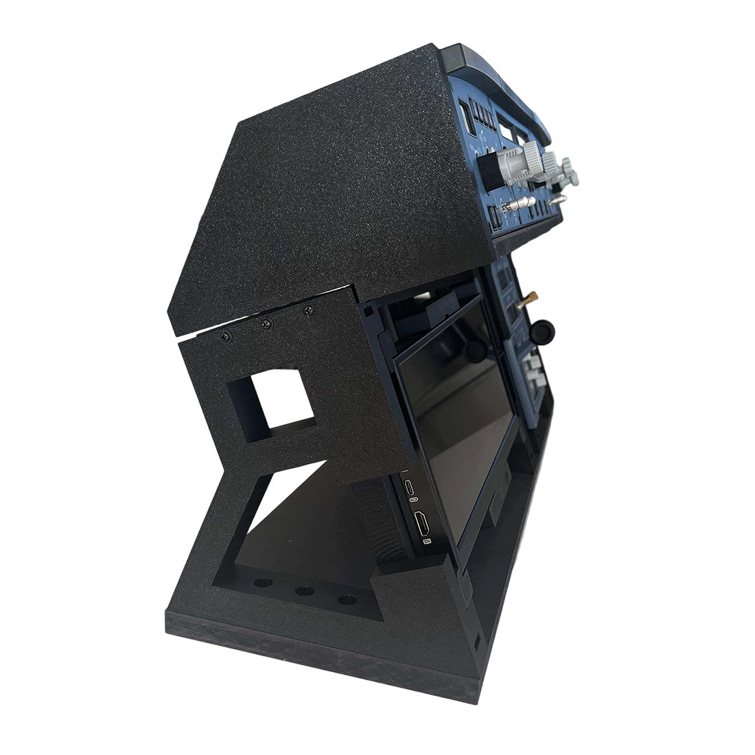 A320 A350 Desktop Flight Simulator Cockpit Display Stand with HD Screen