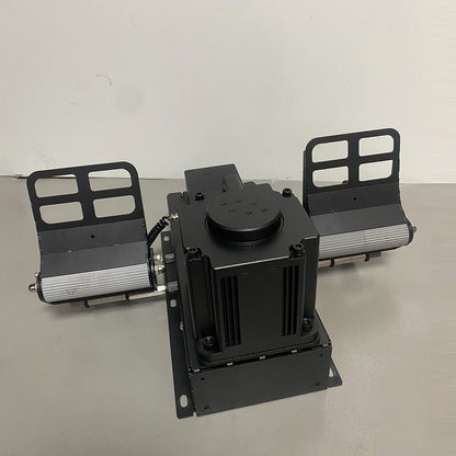 Force Feedback Rudder Pedals, All-Metal Flight Simulator Pedals
