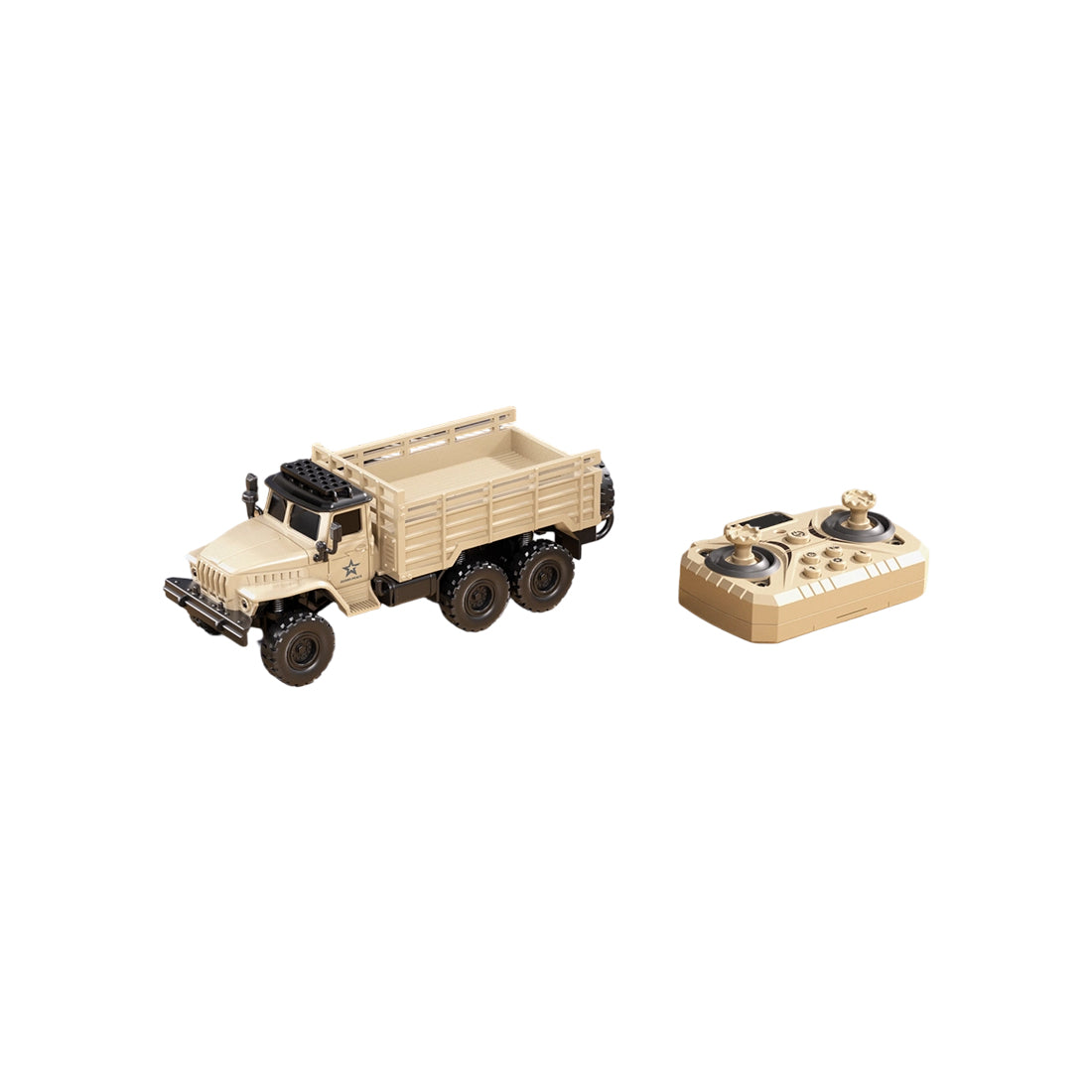 1/64 Scale 2.4G Mini Alloy Military Control Vehicle RC Car