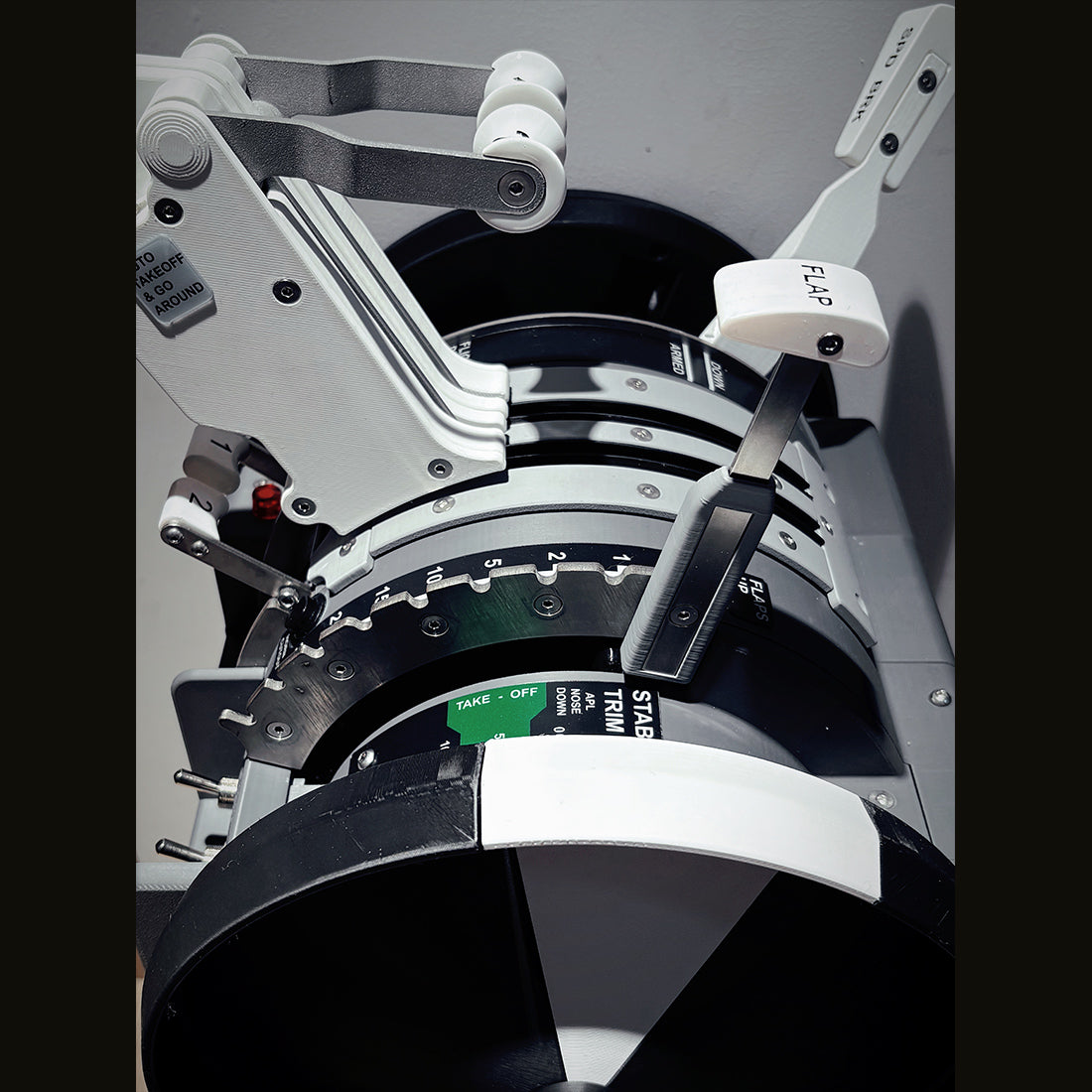 B737-800 Throttle-Quandrant for X-Plane 12, MSFS 2020/2024 - Compatible with Zibo737, PMDG737 (3D Printed Version)