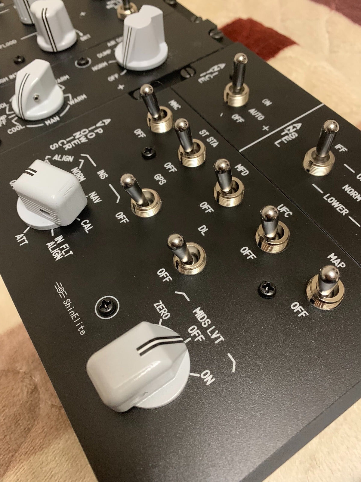F16C Viper Right Console Control Pane