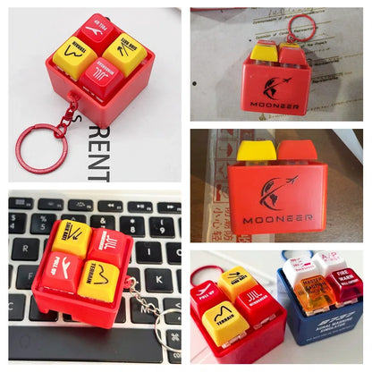 B737 Warning Simulator, EGPWS Cockpit Sound Effect Modules, Personalized Keychains Decorative Airplane Gift Ideas for Pilots & Aviation Lovers