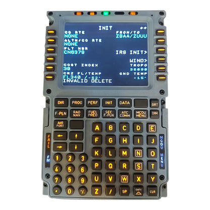 D110 A32X MCDU Home Cockpit Panel