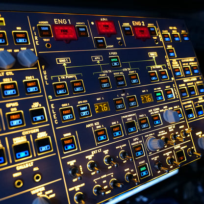 Rowsfire A107Pro A32X Overhead Panel