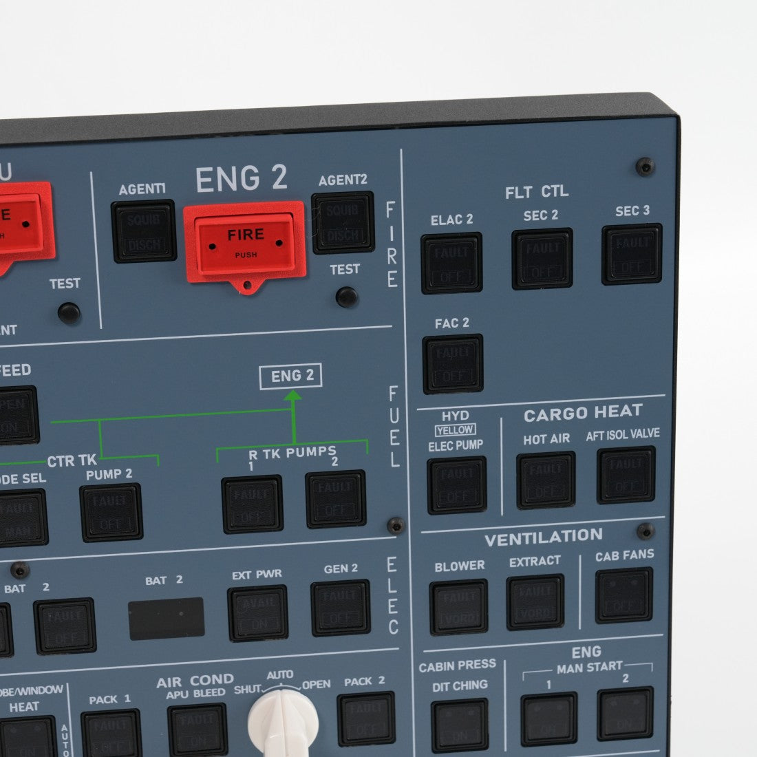 Rowsfire A107Pro A32X Overhead Panel