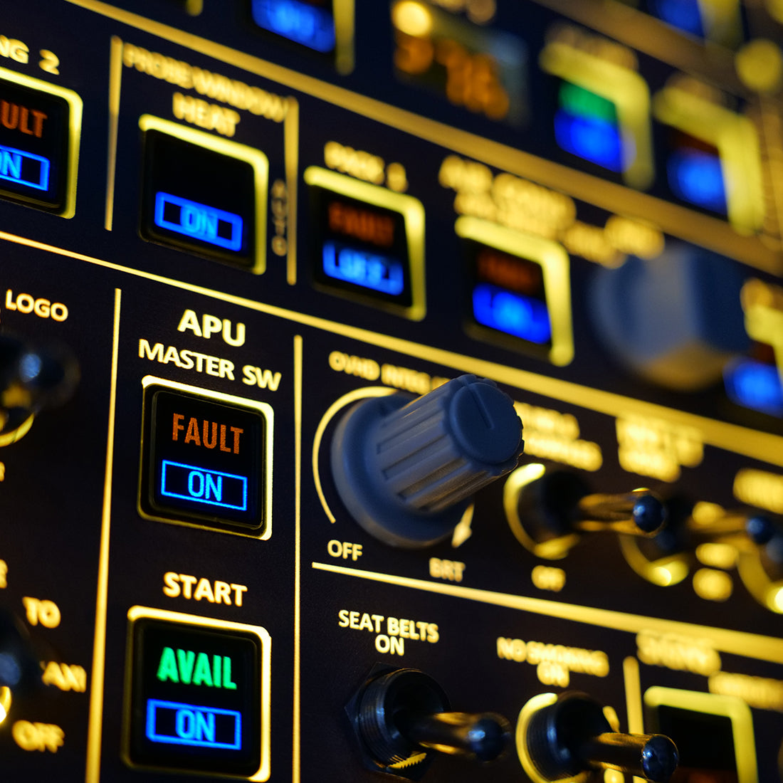 Rowsfire A107Pro A32X Overhead Panel