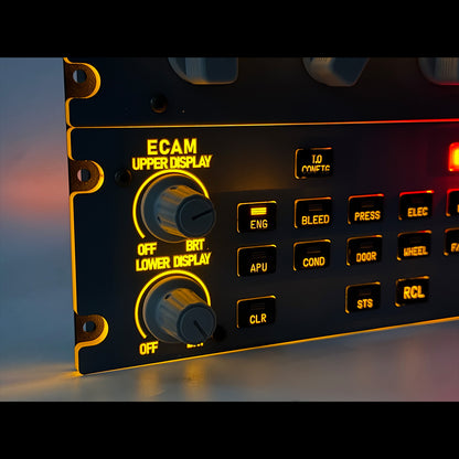 Rowsfire A109 V3.0 A32X/A350 Integrated Panel – ADIRS/EIS & Landing Gear Indicator for MSFS2020/2024