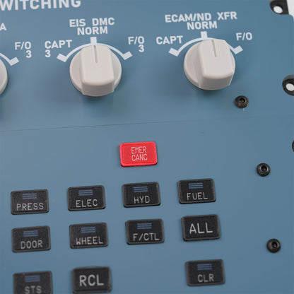 Rowsfire A109 V3.0 A32X/A350 Integrated Panel – ADIRS/EIS & Landing Gear Indicator for MSFS2020/2024