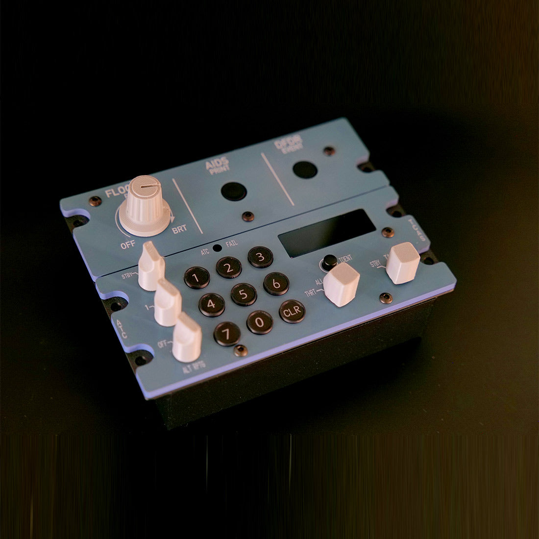 A113 1:1 Scale TACS+CKPT-LT+DFOR Integrated Panel – Aluminum Build, Backlit, Rail-Mount Ready for MSFS 2020/2024 & X-Plane – Compatible with Fenix, FBW, Inibuilds, Toliss