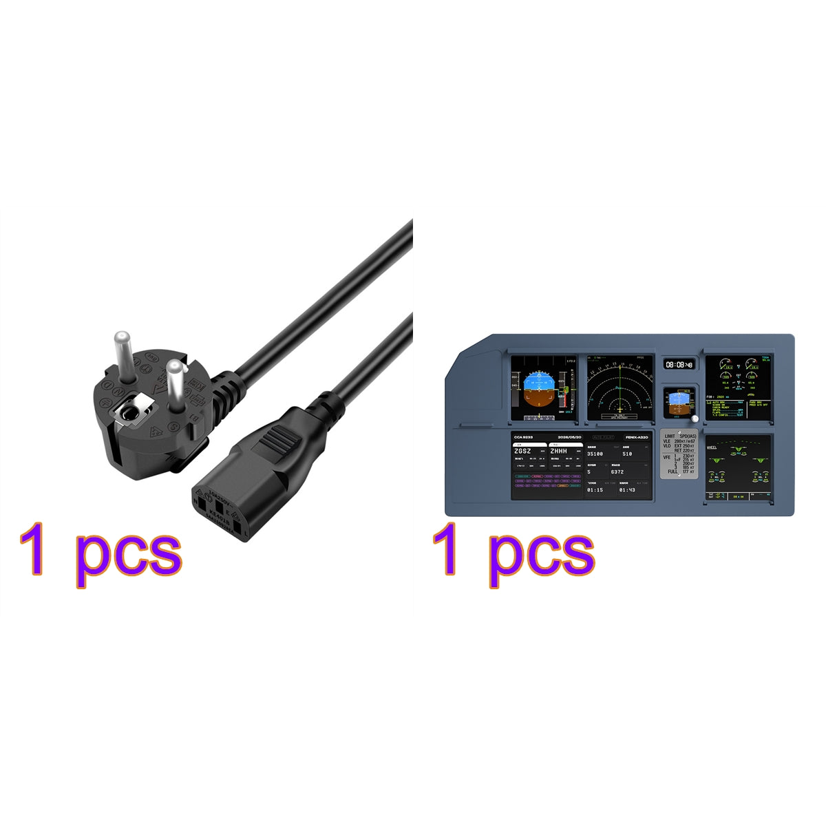 MINI MIP ND PFD Central Instrument Panel + Dedicated power cord