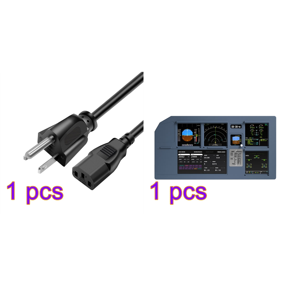 MINI MIP ND PFD Central Instrument Panel + Dedicated power cord