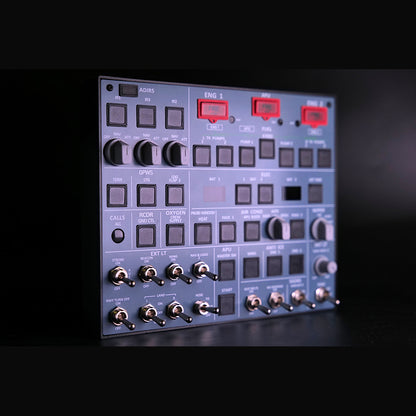 A107 v3.1 A32X Overhead Panel – Backlit, Metal, Tactile | For MSFS & Home Cockpits