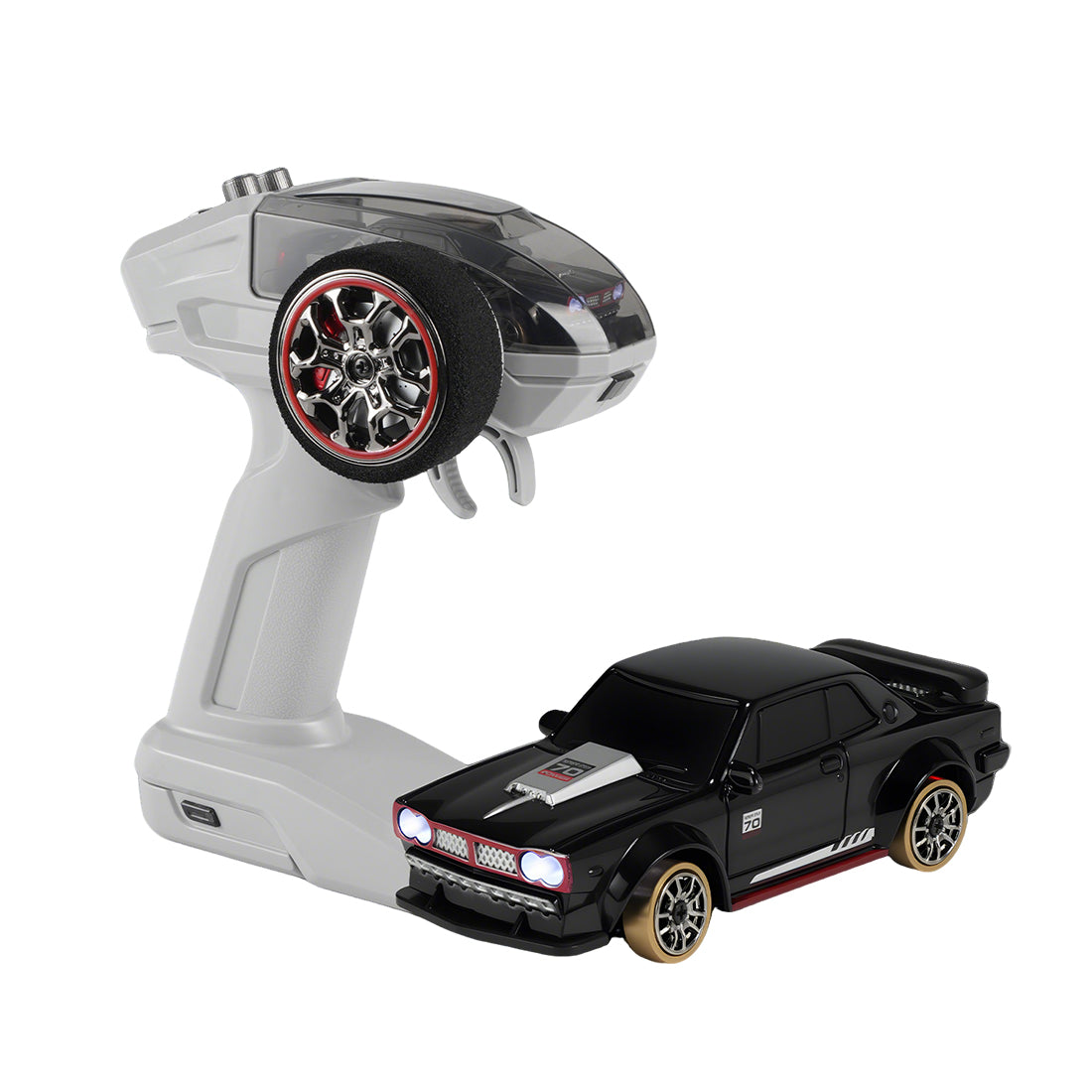 1/64 Scale 2.4G Full Proportional 4WD RC Drift Car